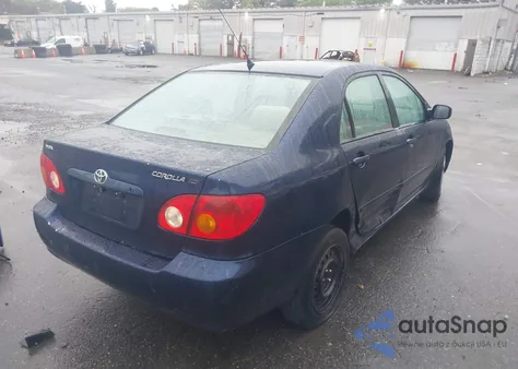 2003 Toyota Corolla Le z USA, uszkodzony, nr VIN 2T1BR38E83C142137